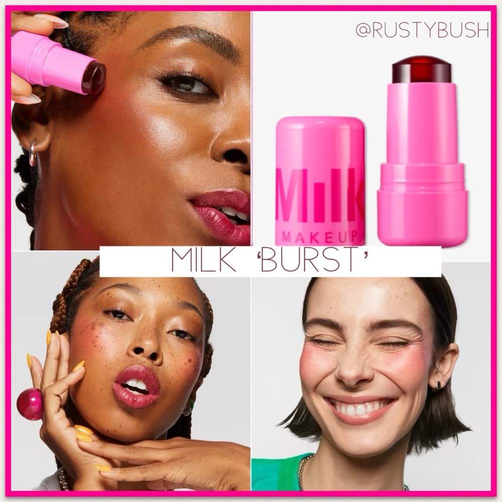 Milk ‘BURST’ Cooling Water Jelly Tint Lip + Cheek Blush Stain